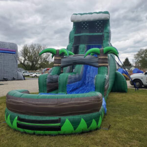 22ft Green Water Slide Rental