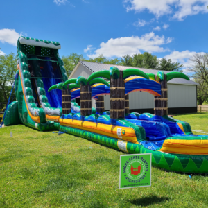 27ft Dual Lane Water Slide Rental in Maryland