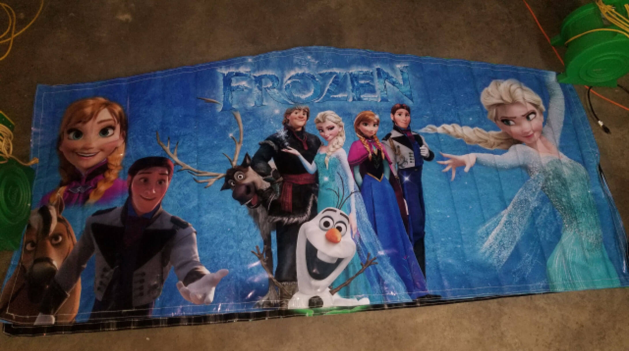 Frozen Bounce House Panel