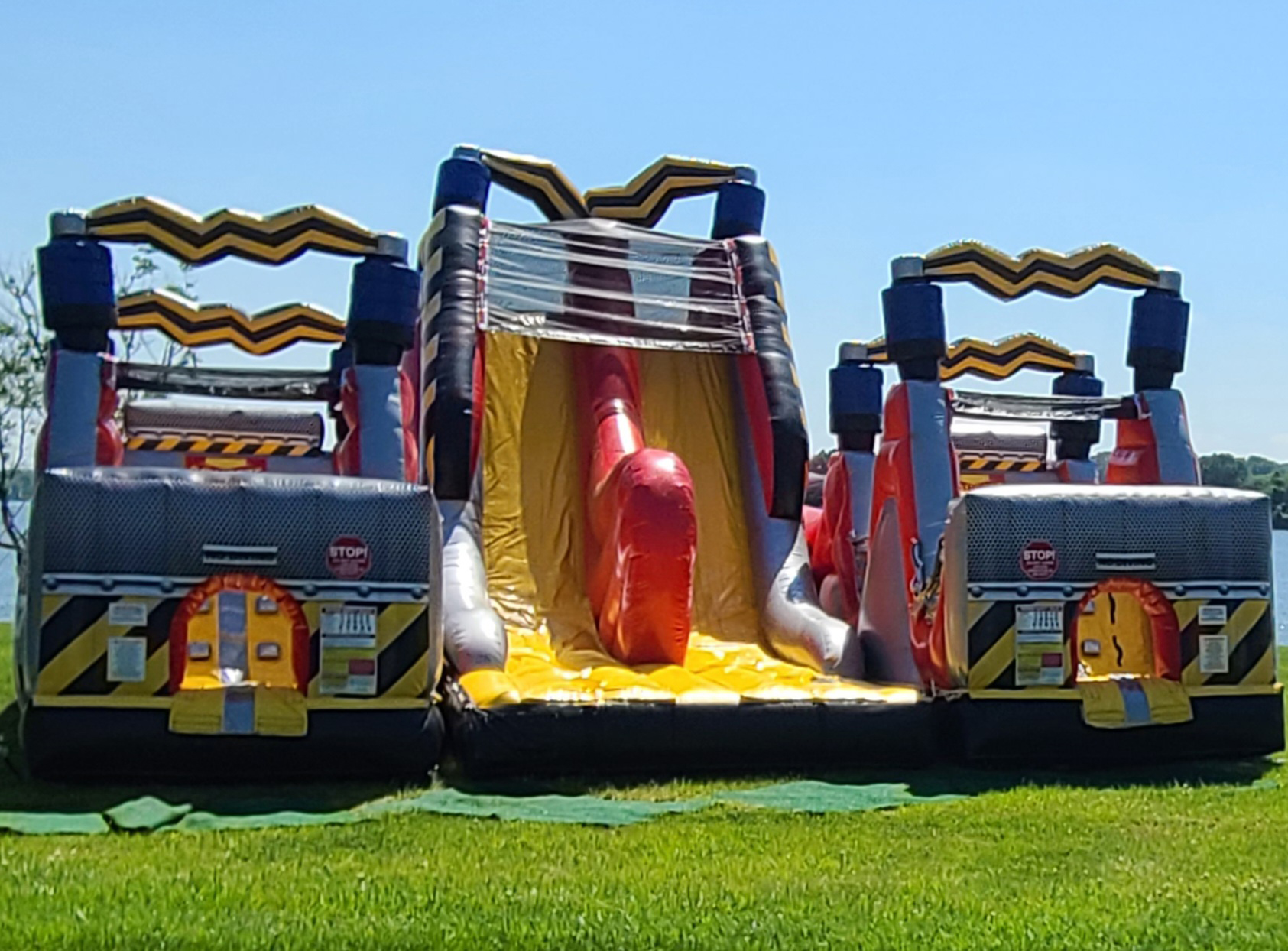 High Voltage obstacle course rental