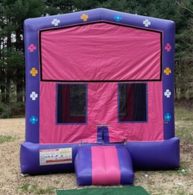 Pink Module Bounce House Rental