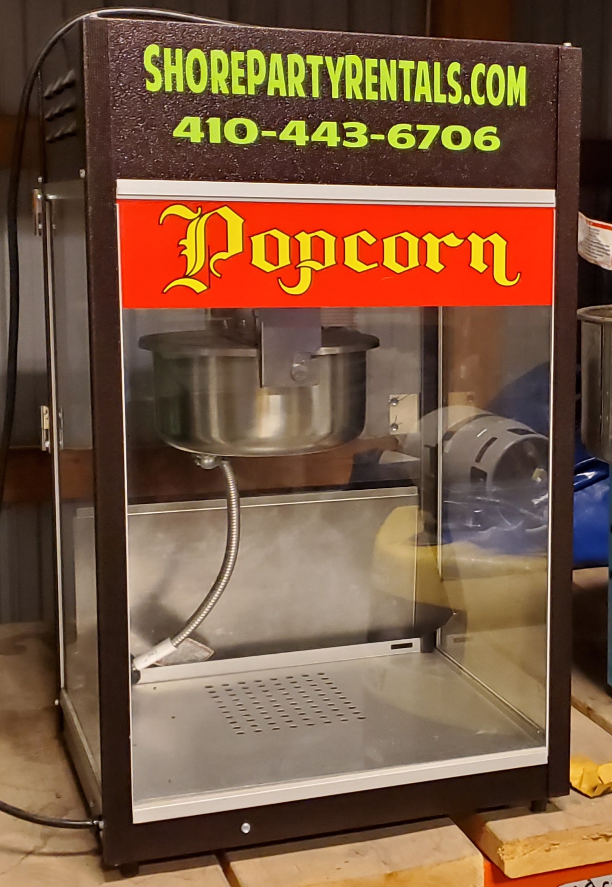 Popcorn Machine Supplies