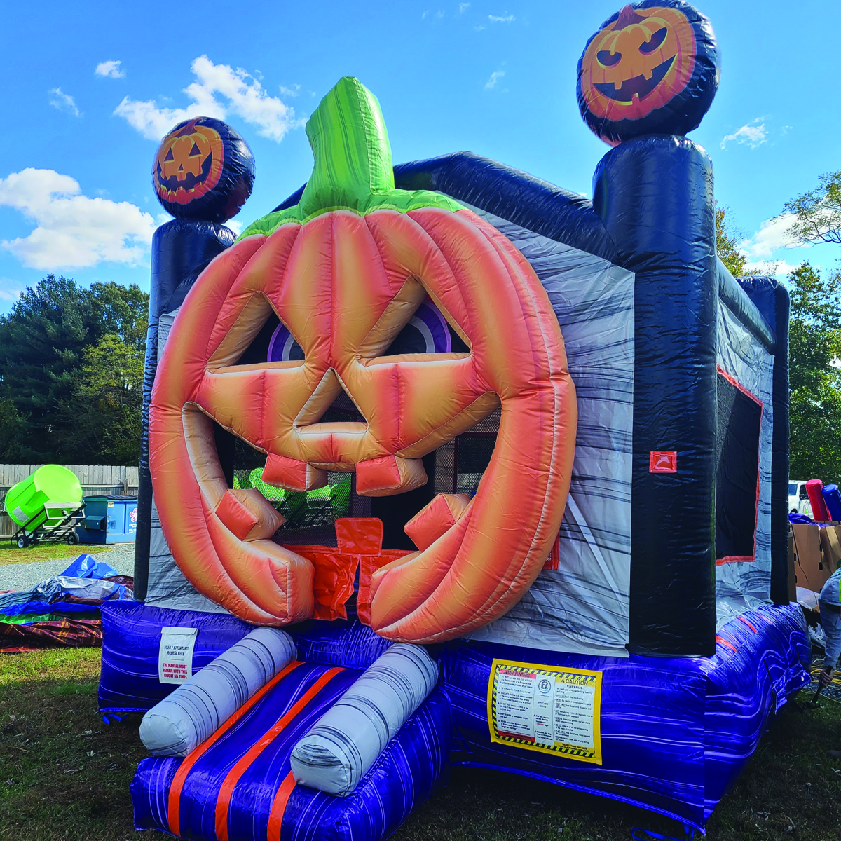 Pumpkin Bounce House Rental